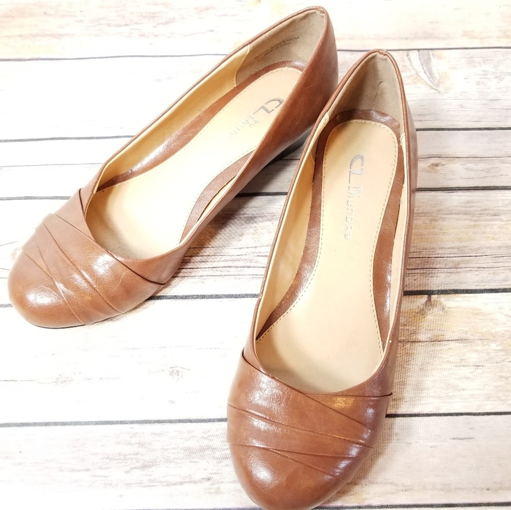 CL by Laundry Wedge Shoes
